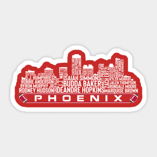 Arizona Football Team 23 Player Roster, Phoenix City Skyline Sticker